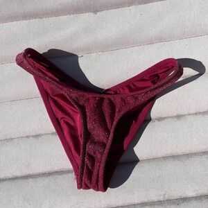 Triangl Sparkly Magenta Bikini Bottom